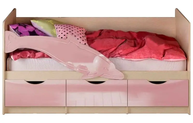 Pat Миф Delfin Nr.1 80х180 (Pink Metallic/Bleached Oak)