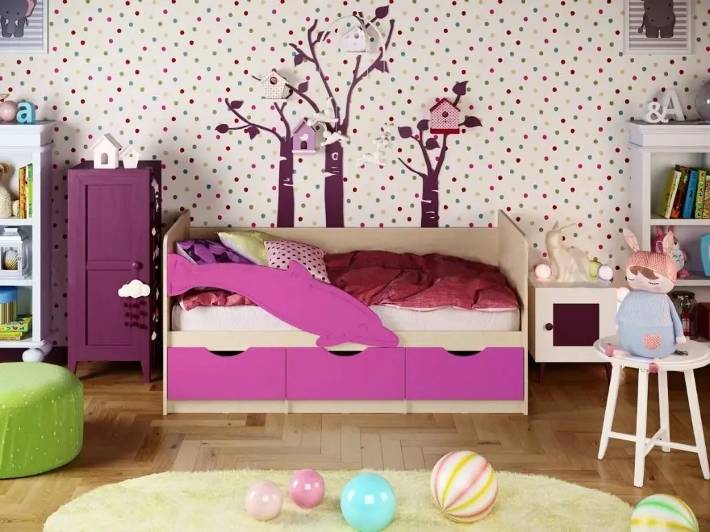 Pat Миф Delfin №1 80х180 (Lilac/Bleached Oak) - 2