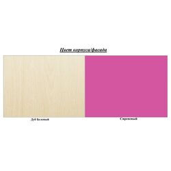 Pat Миф Delfin №1 80х180 (Lilac/Bleached Oak) Thumb