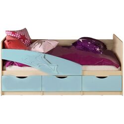 Pat Mif Delfin 80х200 (Blue/Bleached Oak)