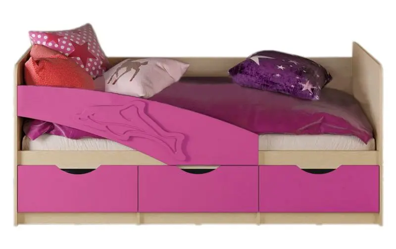 Pat Миф Delfin 80х200 (Lilac/Bleached Oak)