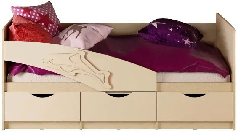 Pat Миф Delfin 80х200 (Vanilla/Bleached Oak)