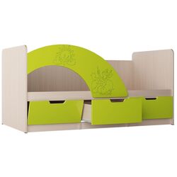 Pat Миф Yunior 3 (Lime Metallic/Bleached Oak)