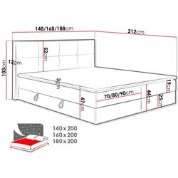 Pat continental Mirjan24 Bogonita/Euphoria 140x200 (Craft Oak Gold/Beige) Thumb