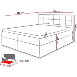 Pat continental Mirjan24 Hannah/Nele 160x200 (Gray Light) Thumb