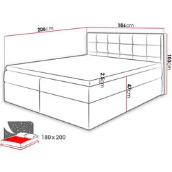 Pat continental Mirjan24 Hannah/Nele 180x200 (Gray Light) Thumb