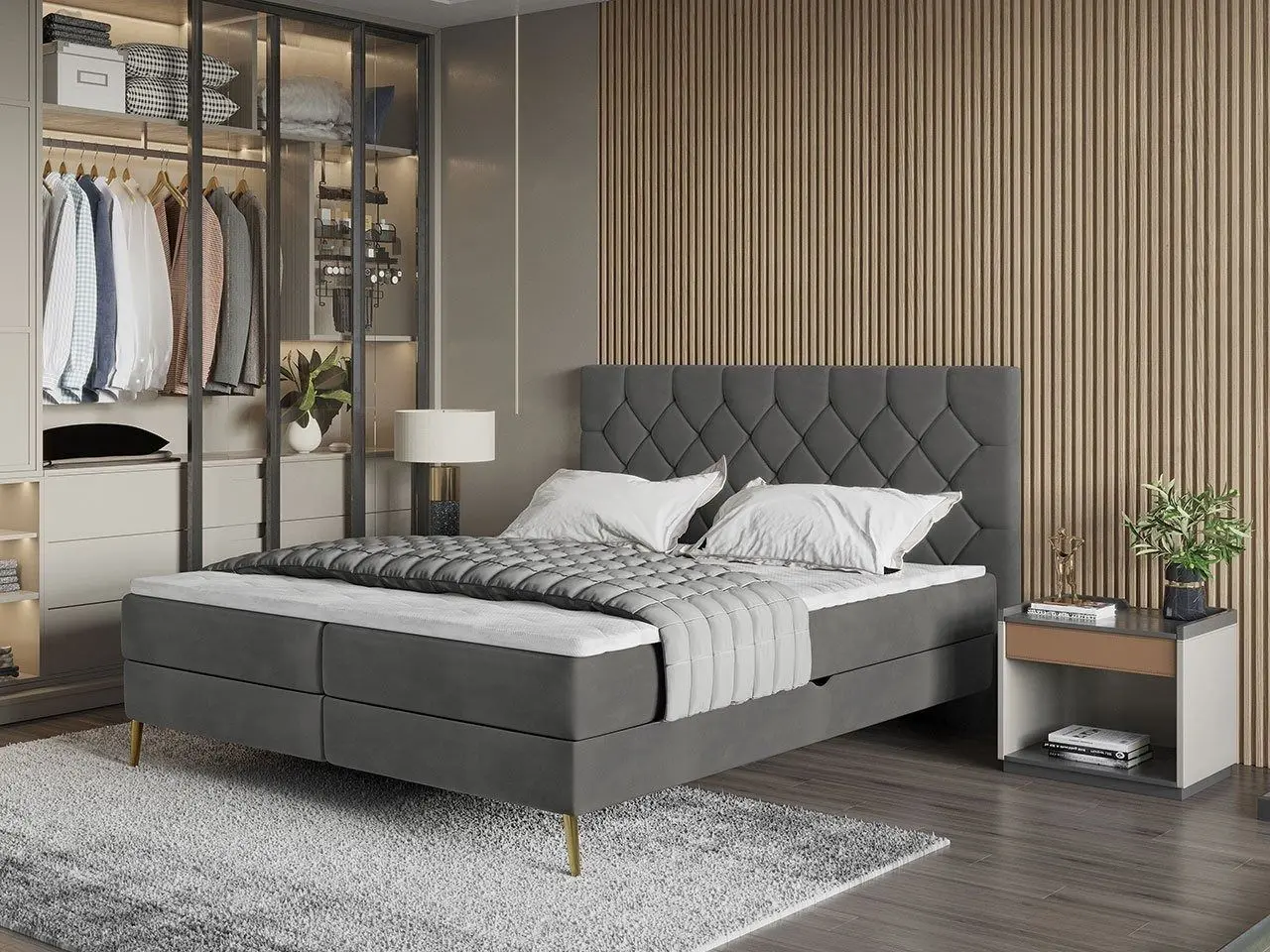 Pat continental Mirjan24 Polasi/Lara 180x200 (Gray) - 6