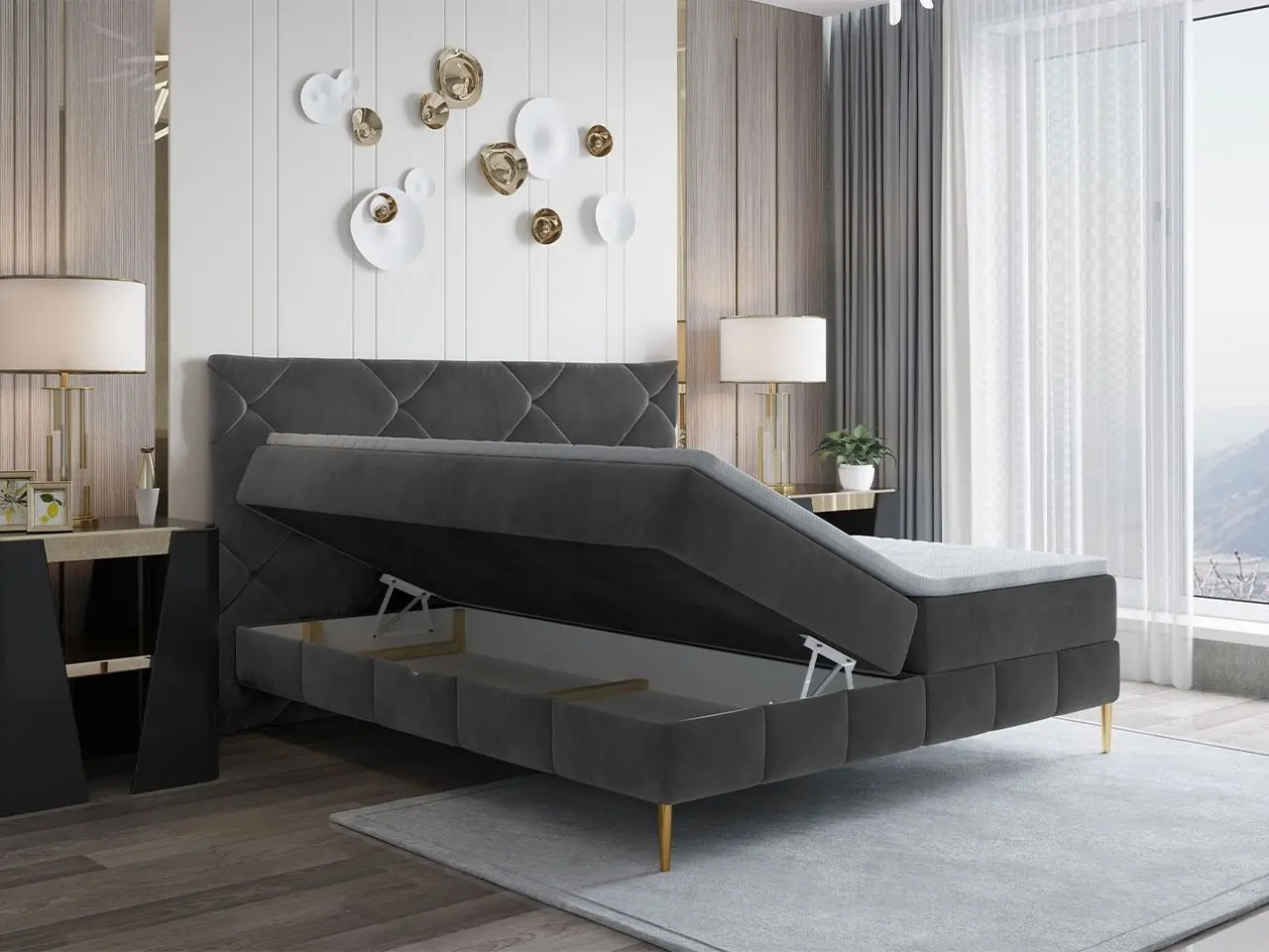 Pat continental Mirjan24 Sagiro/Grace 160x200 (Green) - 5