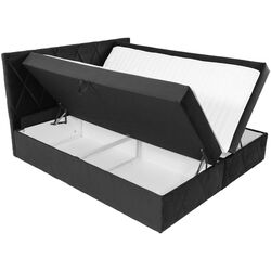 Континентальная кровать Mirjan24 Tebsilo/Simoti 160x200 (Gray) Thumb