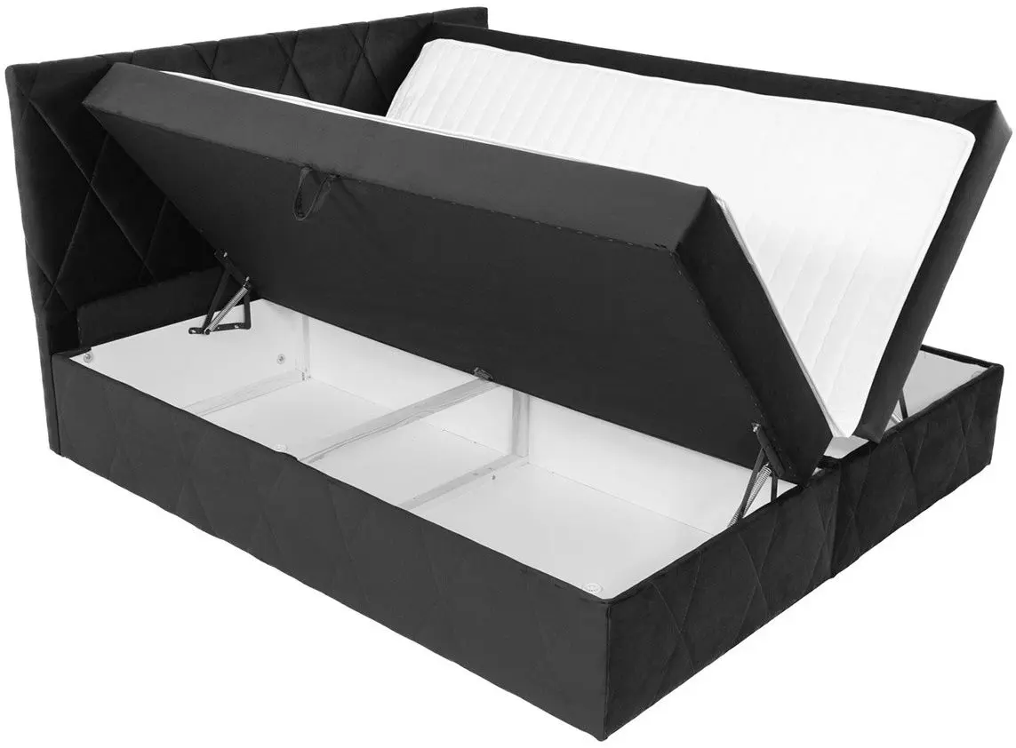 Континентальная кровать Mirjan24 Tebsilo/Simoti 180x200 (Gray) - 4