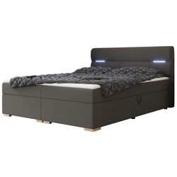 Pat continental Mirjan24 Serrula/Milan LED 160x200 (Dark Gray)