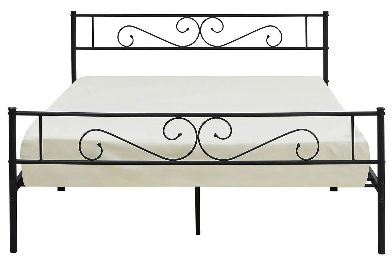 Кровать Mirjan24 Bengrio 0601/MUZ 0601 160x200 (Black) - 2