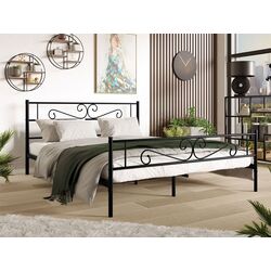 Кровать Mirjan24 Bengrio 0601/MUZ 0601 160x200 (Black) Thumb