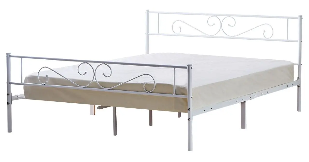 Кровать Mirjan24 Bengrio 0601/MUZ 0601 160x200 (White)