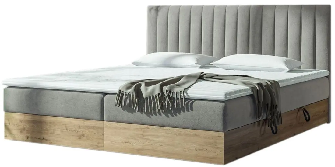 Pat Mirjan24 Bibiarko/Harmony 180x200 (Gold Craft Oak/Gray)