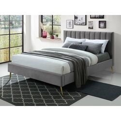 Кровать Mirjan24 Blues/Flavia ламельное основание 140x200 (Gray/Gold) Thumb