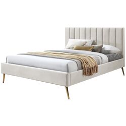 Кровать Mirjan24 Blues/Flavia ламельное основание 180x200 (Beige/Gold) Thumb