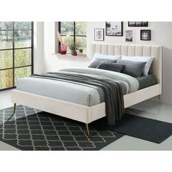 Кровать Mirjan24 Blues/Flavia ламельное основание 180x200 (Beige/Gold) Thumb