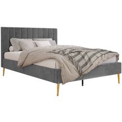 Кровать Mirjan24 Blues/Flavia ламельное основание 180x200 (Gray/Gold) Thumb