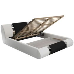 Pat Mirjan24 Gazel/Vegas 180x200 (White/Black) Thumb