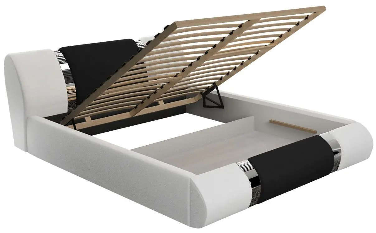 Pat Mirjan24 Gazel/Vegas 180x200 (White/Black) - 2