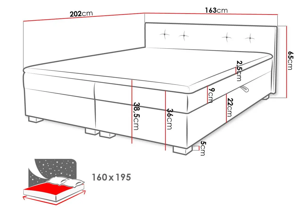 Pat Mirjan24 Kevin/Mukke 160x200 (Gray) - 3