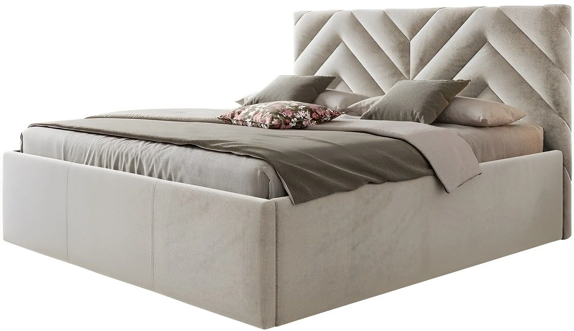 Pat Mirjan24 Mangalori/Azzuro 160x200 (Beige)