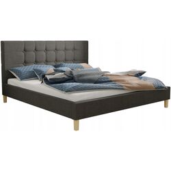 Кровать Mirjan24 Marko/Gallardo 140x200 (Dark Gray)