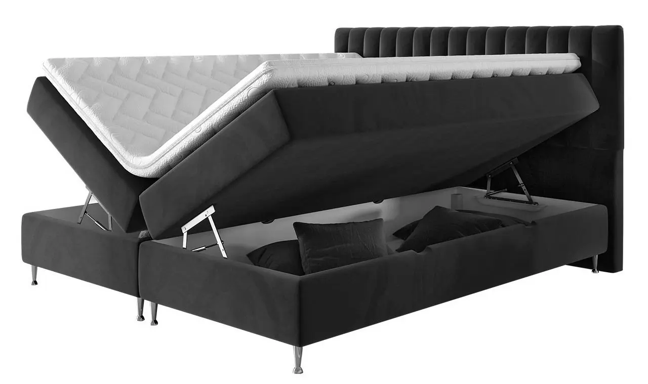 Кровать Mirjan24 Ratel/Elegance 140x200 (Dark Gray) - 2