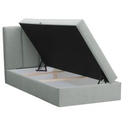 Кровать Mirjan24 Sauler/Ryga Left 100x200 (Gray) Thumb