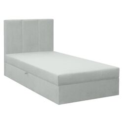 Кровать Mirjan24 Sauler/Ryga Left 100x200 (Gray)