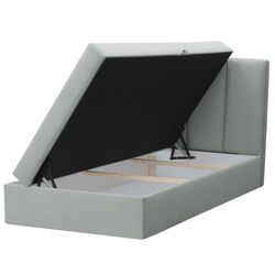 Кровать Mirjan24 Sauler/Ryga Right 100x200 (Gray) Thumb