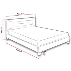 Pat Mirjan24 Talus/Dario 160x200 (Dark Gray) Thumb