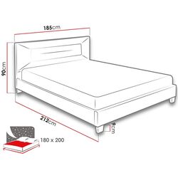 Pat Mirjan24 Talus/Dario baza lamele 180x200 (Beige) Thumb