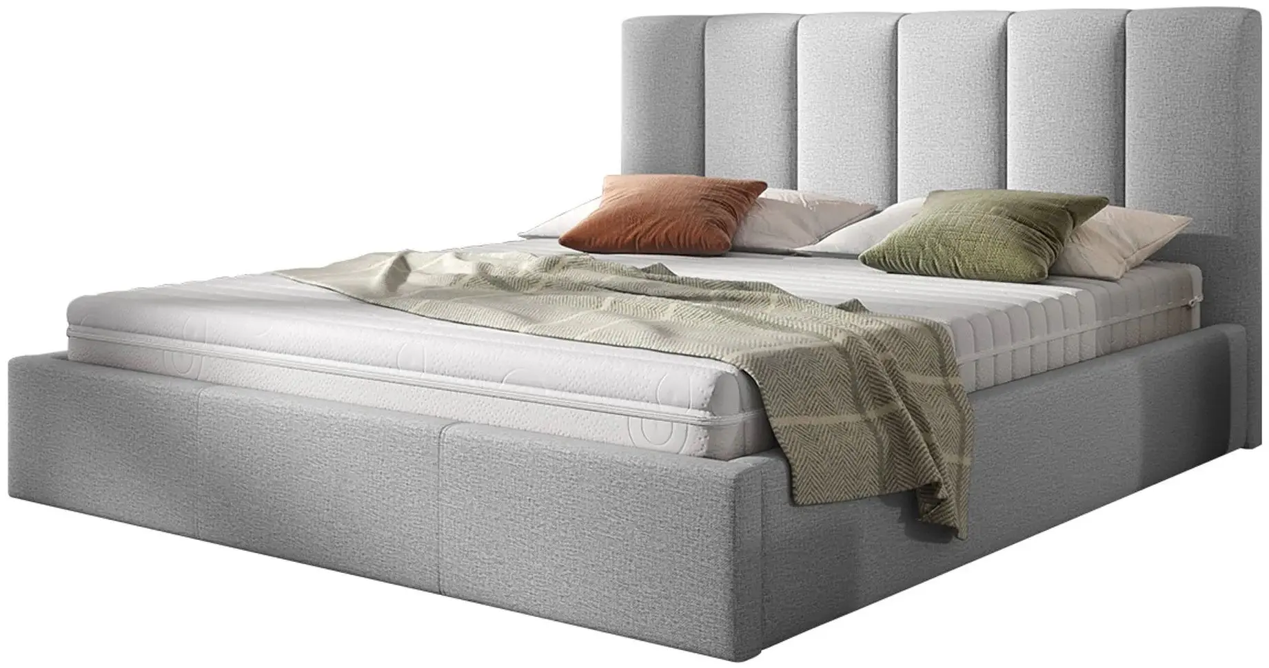 Кровать Mirjan24 Werbena/Nick 160x200 (Gray Light)