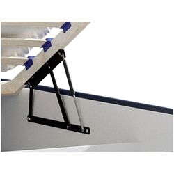 Кровать Mirjan24 Widans/Genua 140x200 (Dark Gray) Thumb