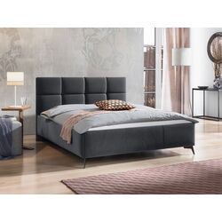Кровать Mirjan24 Widans/Genua 140x200 (Dark Gray) Thumb