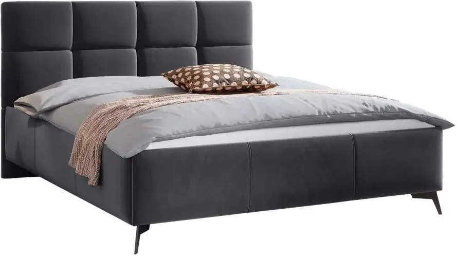 Кровать Mirjan24 Widans/Genua 160x200 (Dark Gray)