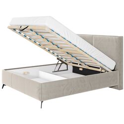 Pat Mirjan24 Zirpu/Magnetic Fresh 01 cu mecanism de ridicare 140x200 (Beige) Thumb