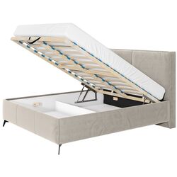 Pat Mirjan24 Zirpu/Magnetic Fresh 01 cu mecanism de ridicare 160x200 (Beige) Thumb