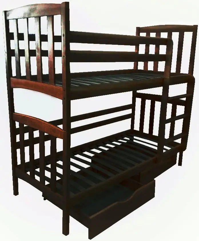 Двухъярусная кровать МКС Лагуна 80x190 (Набор) - 3