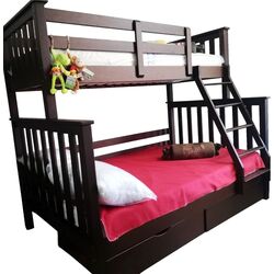 Двухъярусная кровать МКС Скандинавия 120/80x190 (Набор) Thumb