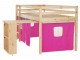 Pat suprapus Mobhaus Alzena 90x200 (Natural/Pink)