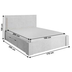 Pat Mobhaus Alden 160x200 (Сarbon Gray) Thumb