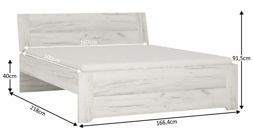 Pat Tempo Kondela Angel Typ 92 160x200 (White Craft)