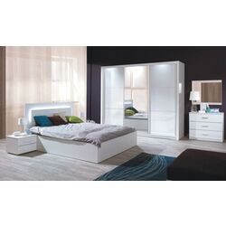 Кровать Mobhaus Asiena 160x200 (White High Gloss) Thumb