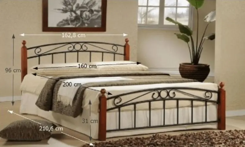 Pat Mobhaus Dolores 160х200 (Cherry/Black)