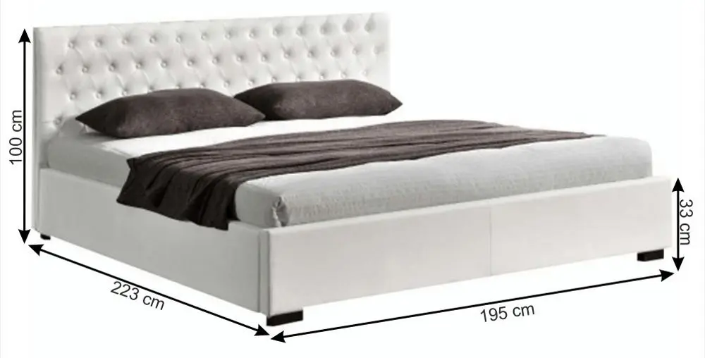 Кровать Mobhaus Dorlen 2 New 180х200 (White)