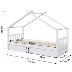 Pat Mobhaus Elisia 90x200 (White) Thumb