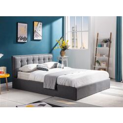 Кровать Mobhaus Elsie 160x200 (Gray) Thumb